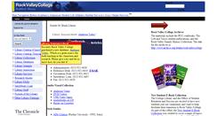 Desktop Screenshot of library.rvc.cc.il.us