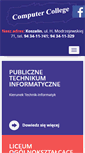 Mobile Screenshot of apkoszalin.cc.edu.pl